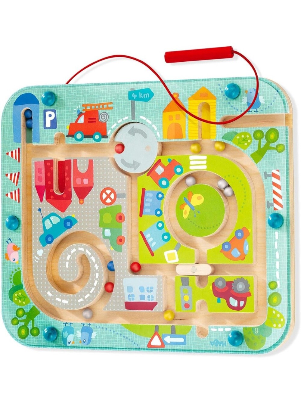 3/$15 - HABA Town Maze Magnetic Busy Board & Travel Toy for Toddlers